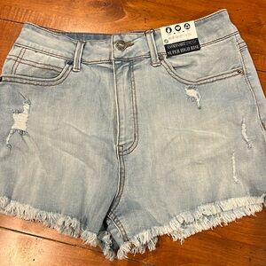 Repreve Super High Rise Mom Short Sz 9 *** NWT ***